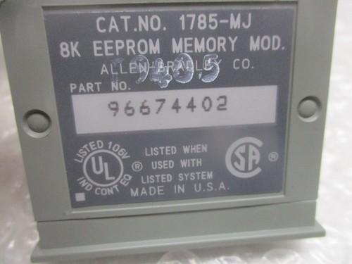 ALLEN BRADLEY 1785-MJ MODULE NSNP - Picture 4 of 4