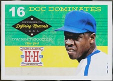 2013 Panini Hometown Heroes - Defining Moments Baseball Dwight Gooden #DM7 NM