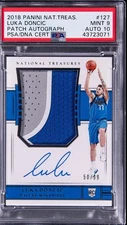 🔥CHASE PACK !! 2018 PANINI LUKA DONCIC RPA PSA 10. Numbered /99.🔥