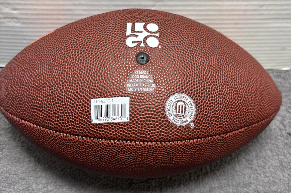 Fútbol americano tamaño completo Auburn Tigers-OFICIAL-LOGO NUEVO-SIN CAJA Foto 3 de 4