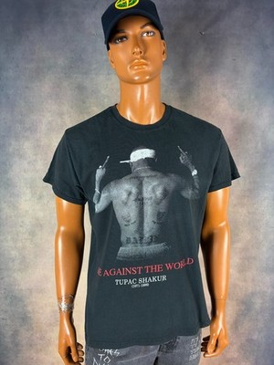VTG Tupac Shakur (1971-1996) Me Against The World Hip-Hop 2pac Rap Merch Size M