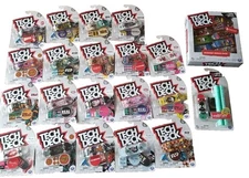 ✅Lot of Spin Master Tech Deck Finger Boards (20) Single Pack - (1) sk8SHOP Bonus