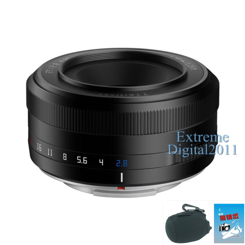 TTArtisan AF 27mm F2.8 Lens for Fujifilm XF X Mount Pro3 X-T30 II