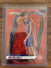 2024-25 PANINI PRIZM RON HOLLAND II RED ICE PRIZM RC# 269 DETROIT PISTONS