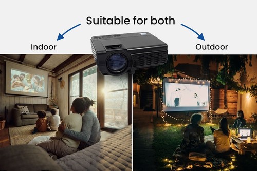 RCA Home Theatre Projector 1080P, Streaming Ready, 30"-150" Picture, RPJ107 - Picture 5 of 12