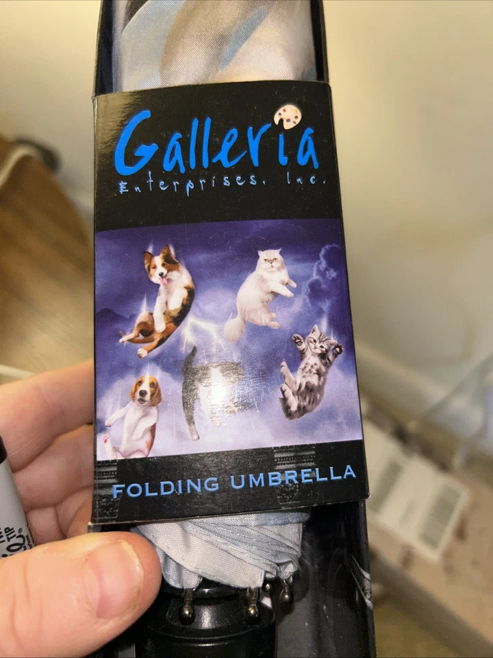 Paraguas Plegable Gatos y Perros Galería Empresas Empujar para Abrir Empujar para Cerrar Foto 3 de 4