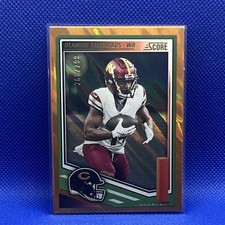 2025 Panini Score Olamide Zaccheaus #60 Chicago Bears Lava /799 NFL