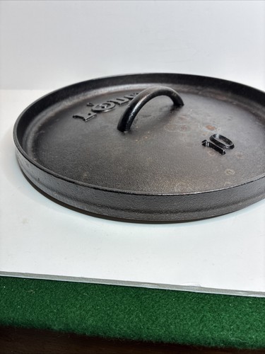 Lodge 10 Cast iron Dutch Oven Lid - Picture 7 of 7