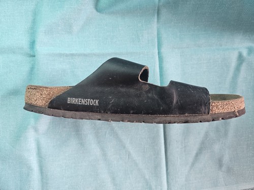 Birkenstock Arizona Sandals Size 44 US Men 11-11.5 Black Slides 285 M11 Germany - Picture 12 of 18