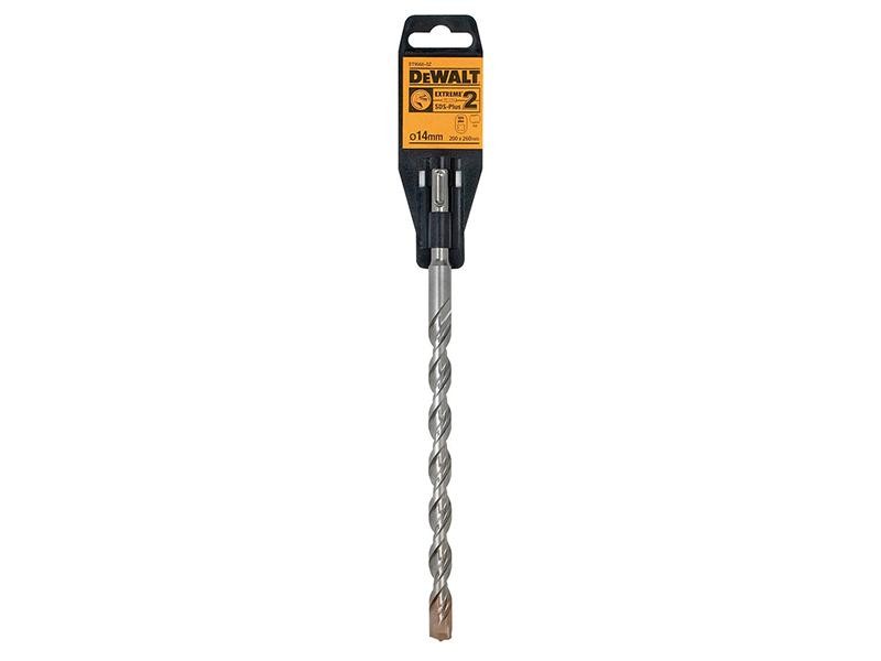 Drill Bit, Sds-Plus Extreme 2 Carbide Masonry Drill Bit 14Mm X 260Mm DT9568-QZ