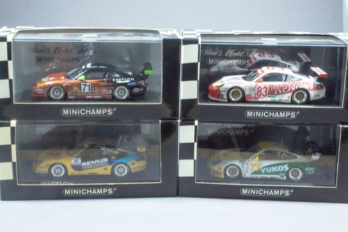 Minichamps 1:43 Porsche 996 GT3 CUP RS GTS Konvolut Rennsport OVP