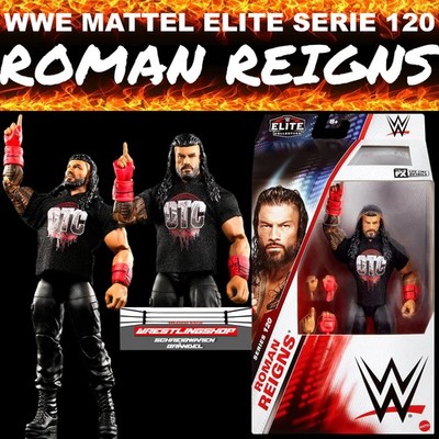 WWE MATTEL ELITE 120 ROMAN REIGNS WRESTLING ACTION FIGUR BASIC RAW BLOOODLINE NW