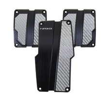 Nrg Innovations For Brushed Aluminum Sport Pedal Mt - Black Wsilver Carbon Nrg Innovations For Brushed Aluminum Sport Pedal Mt - Black Wsilver Carbon