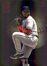 2022 Panini Capstone Joan Adon #46 Red Washington Nationals 34K