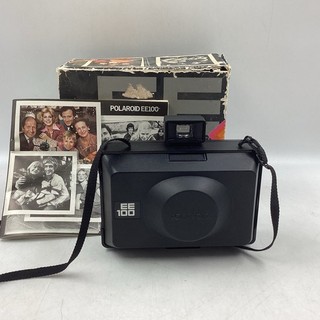 Vintage Polaroid EE100 Instant Film Camera With Original Manual & Box TE#8656
