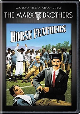 Horse Feathers - DVD By Groucho Marx,Chico Marx,Harpo Marx,Zeppo Marx - GOOD