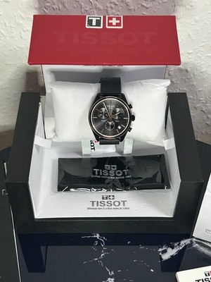 Tissot PR T101.417.23.061.00 Herrenuhr Chronograph 41mm Anthrazit Zifferblatt