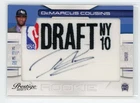 Demarcus Cousins 2010-11 Panini Prestige Draft Day Autograph RC Rookie #'d/299