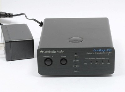 Cambridge Audio DACMagic 100 Black Digital Audio Converter Tested & Working