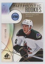 2024 Upper Deck SP Game Used Authentic Rookies Gold /149 Maksymilian Szuber 1ot4