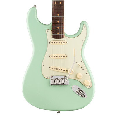 Used Fender American Ultra Luxe '60s Stratocaster - Surf Green w/Rosewood FB