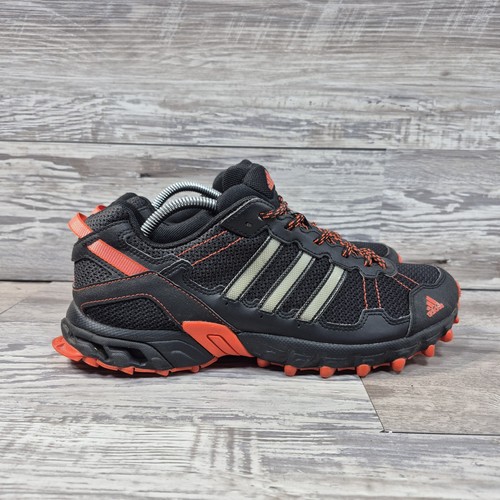 Adidas Rockadia Trail Running Negro Energía Exterior Tenis Hombres Talla 10.5 Zapatos