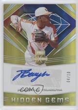 2020 Panini Elite Extra Edition Hidden Gems Gold 4/10 Jamari Baylor Auto 0c2