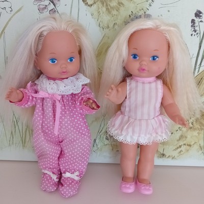  Vintage Mattel 1988 Lil Miss Anziehpuppe - x zwei Puppen  