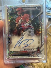 2021 Bowman Chrome - Prospect Autographs Jose Bonilla #CPA-JBO (AU, RC)