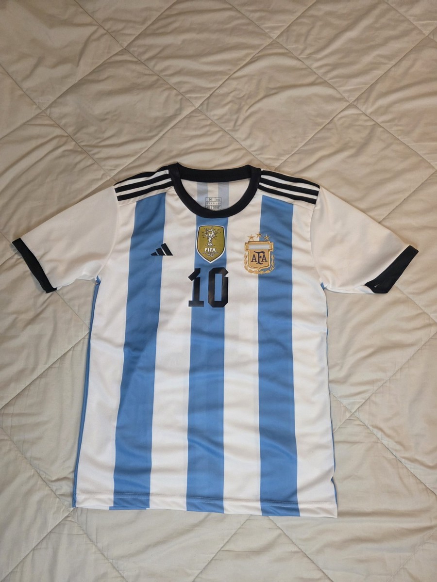 ADIDAS Argentina 22/23 Home 3-Star World Champions Jersey MESSI