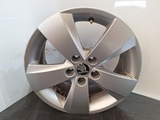 SKODA FABIA SE TSI MK3 2015-2022 15" Alloy Wheel OEM Genuine 6V0601025A