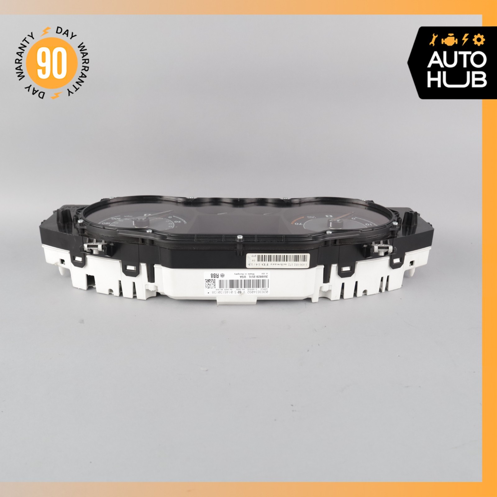 13-14 Bentley Continental GTC GT Instrument Cluster Speedometer OEM 55k