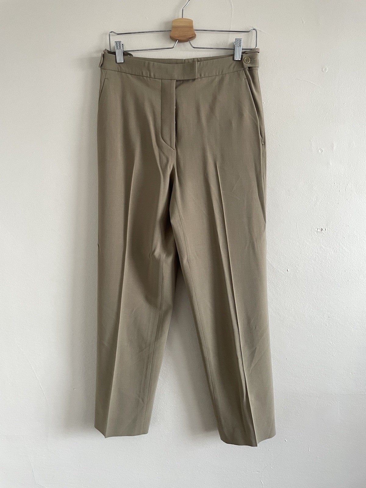 Helmut Lang, Helmut Lang Mid 90s Virgin Wool Relaxed Trousers Vintage Archive