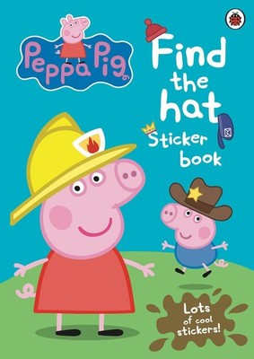 Peppa Pig: Find the Hat Sticker Book by Peppa Pig (English) Paperback Book