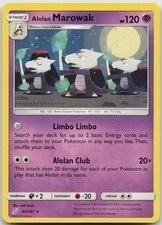Alolan Marowak 64/181 Rare Team Up Pokemon Lightly Played on eBay