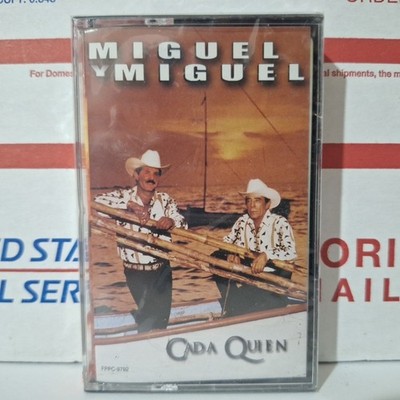 Miguel y Miguel Cada Quien Cassette 1999 Norteno Corrido New Sealed