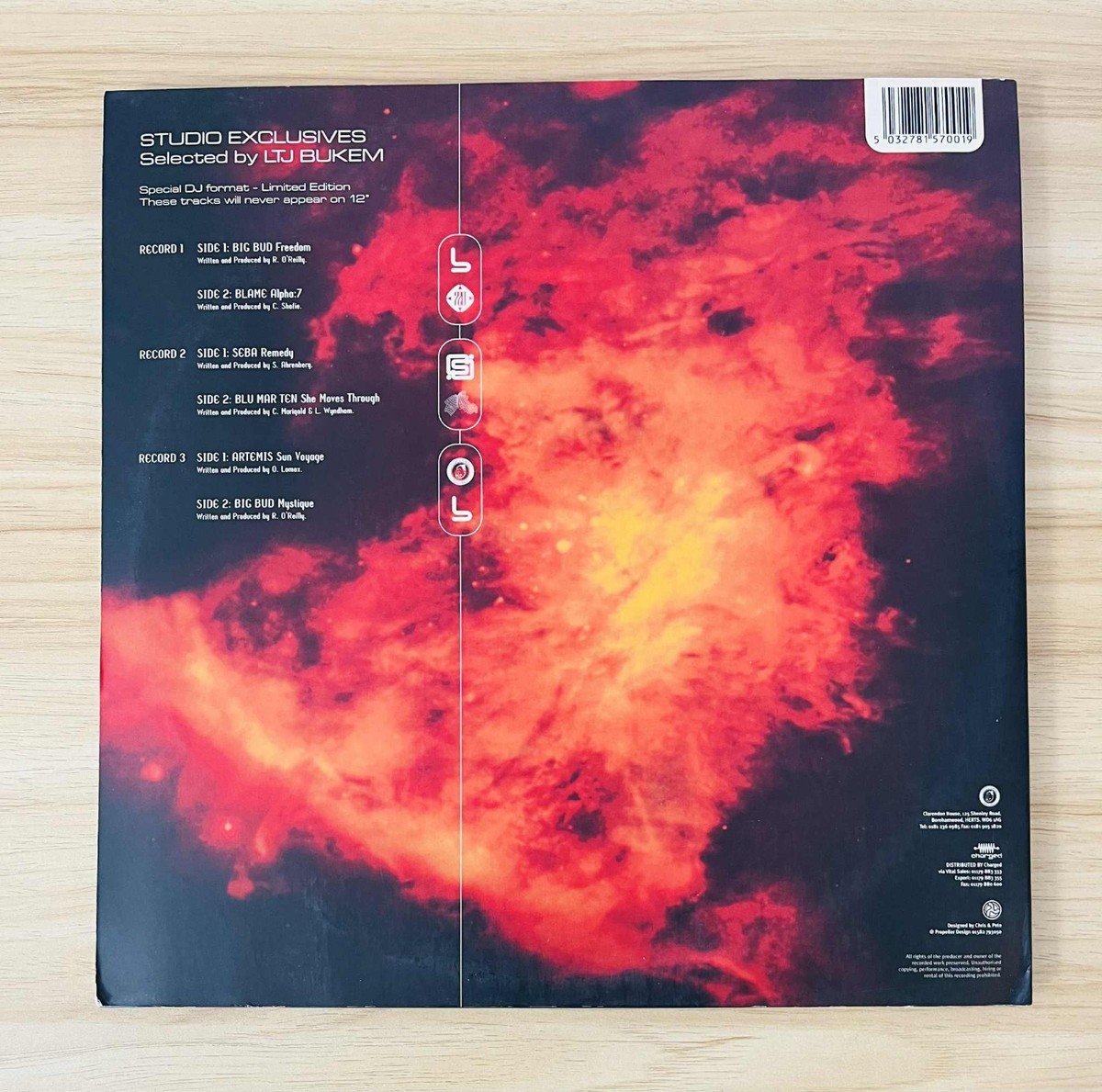 LTJ Bukem / Logical Progression Level 3 UK 3LP Good Looking