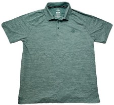 Hurley Polo Shirt Mens Medium Green Short Sleeve Casual Outdoor Golf Lightweight