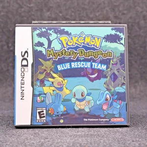 Pokemon Mystery Dungeon: Blue Rescue Team (DS) Case and manual W/Inserts ONLY