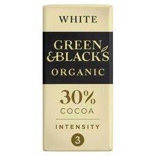 Green & Black's Organic White Chocolate 90g