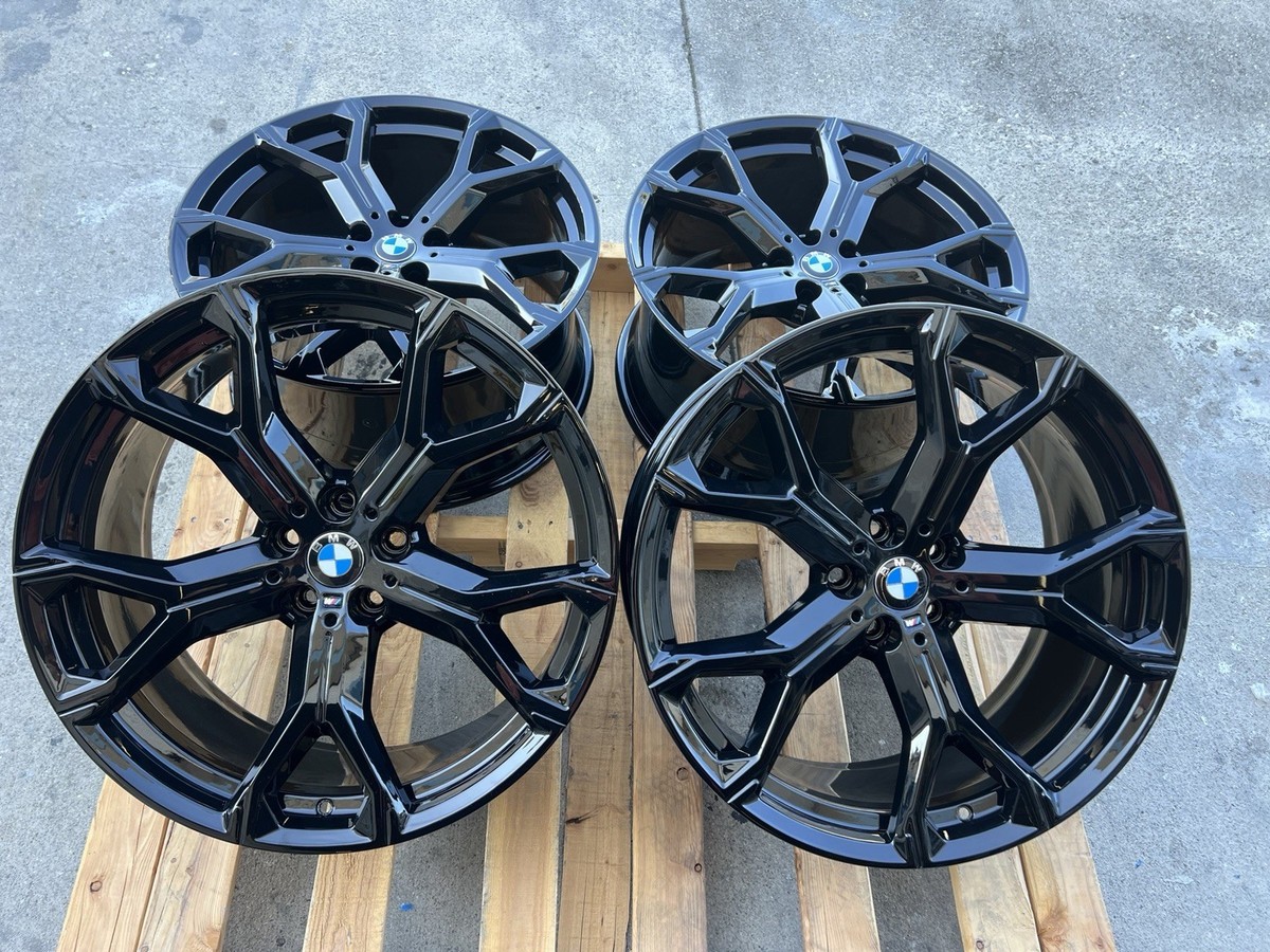 21” OEM BMW 741M X5 X6 G05 G06 Factory Original Stock Wheels Rims
