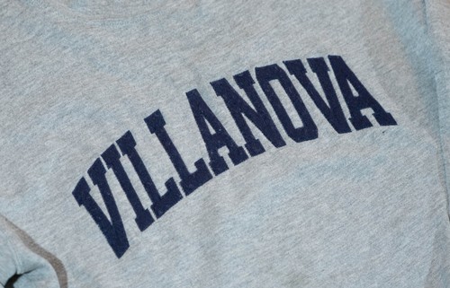 Sudadera De Colección Años 90 Universidad Villanova Cuello Redondo Talla M NCAA Gris EE. UU. - Imagen 8 de 14