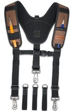 Heavy Duty Tool Belt Suspender, Comfy Padded Tool Belt Suspenders, RipStop
