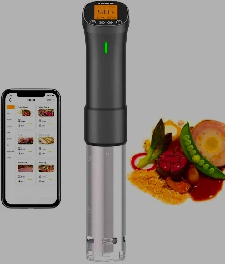 New Smart Suvi Sous Vide Slow/Precision Cooker Wifi App Cont.Inc Vaccumme+Bags
Opens in a new window