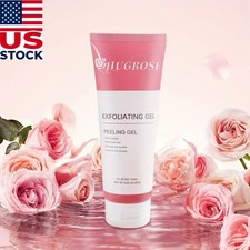 Facial Exfoliating Gel Whitening Scrub Moisturizer Dead Skin Removal Body US