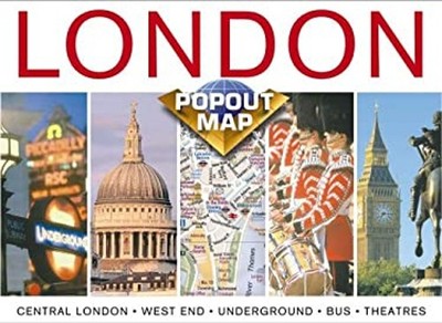 London Hardcover Compass Maps Staff