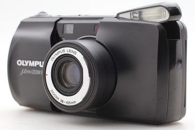 [MINT] Olympus stylus μ mju Zoom 105 Black Point & Shoot 35mm Camera From JAPAN