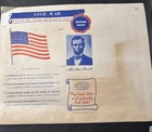 Civil War Battlefield Map & Recruiting Posters - Northern Edition 1961 replica