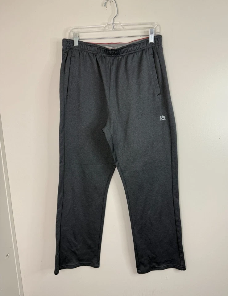 Pantalones deportivos Avalanche para hombre gris talla grande rectos senderismo al aire libre Foto 2 de 4