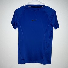 Nike Pro Dri-FIT Blue Teens L Athletic Fit Cr...